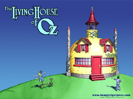Living House of Oz Wallpaper Image